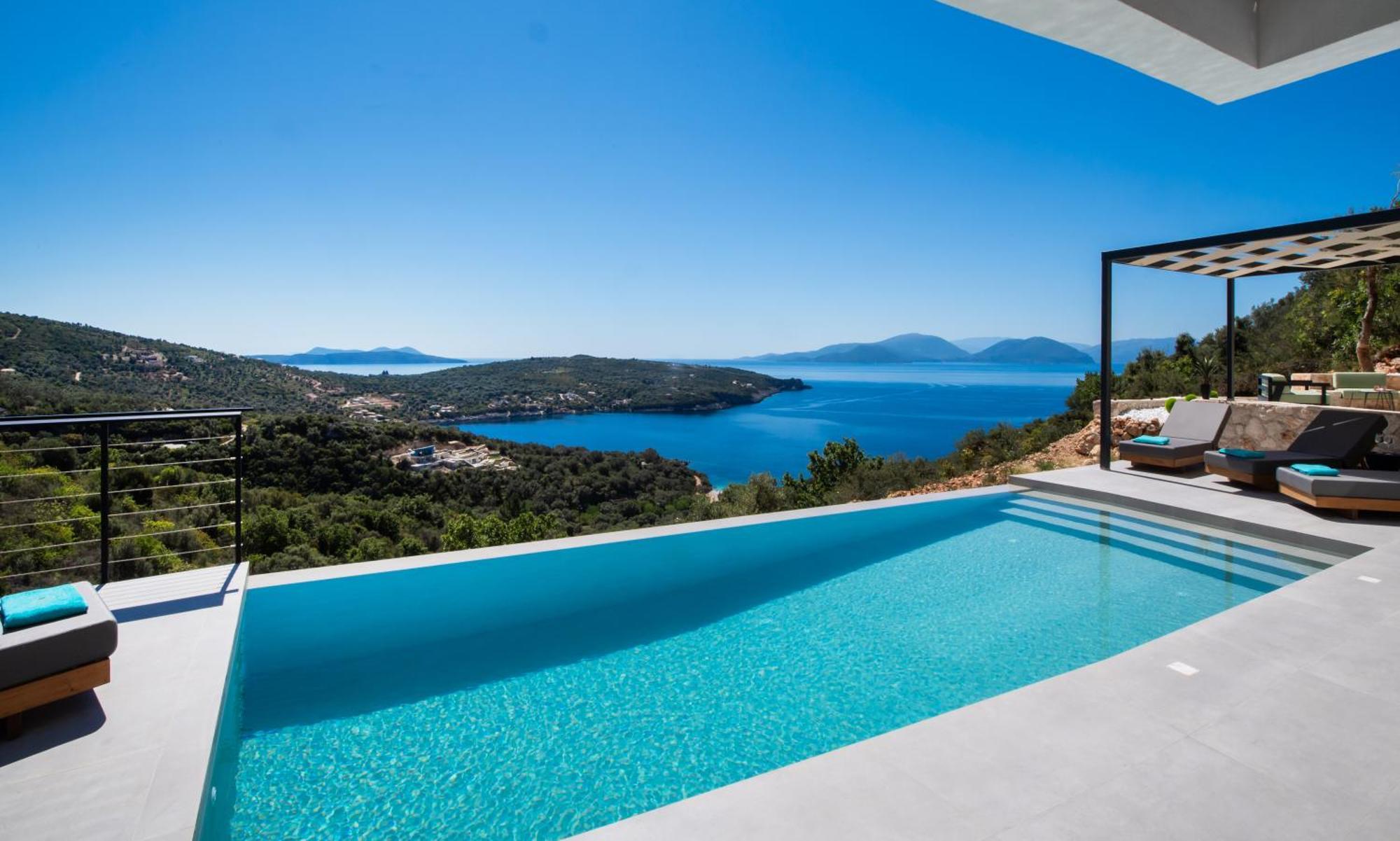 Pantea Luxury Villa Vasilikí Exterior foto
